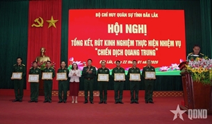 “យុទ្ធនាការ Quang Trung” នៅខេត្ត Dak Lak៖ សាងសង់ និងជួសជុលផ្ទះជាង ៤០០ ខ្នងសម្រាប់ប្រជាជន